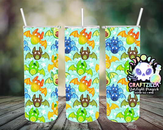 Fruit Bat Mashup (Blue) Drinkware