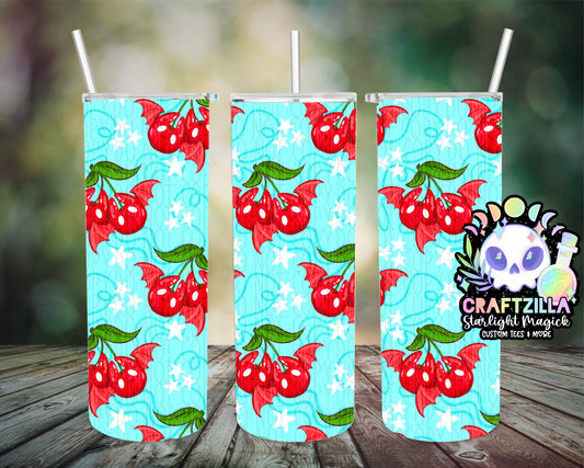 Cherry Fruit Bat Drinkware