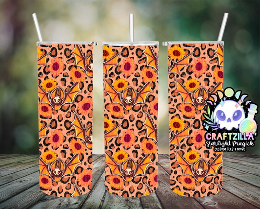 Sunflower Bats (Cheetah) Drinkware