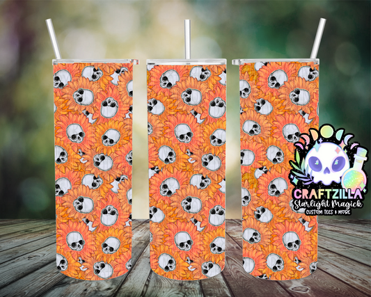 Sunflower Skellies Drinkware