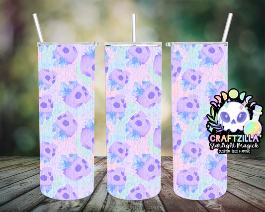 Pastel Skull Planter Drinkware