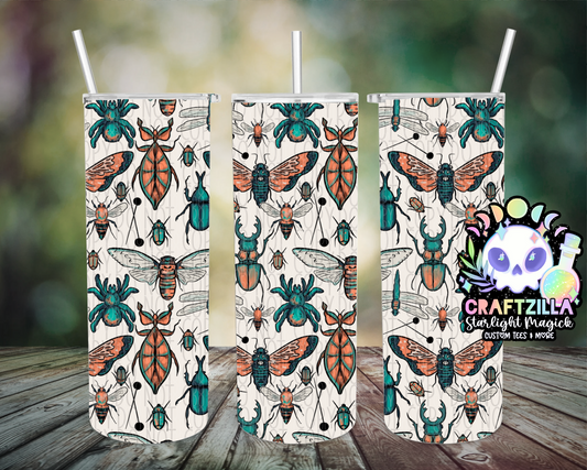 Insect Identification (Green/Orange) Drinkware