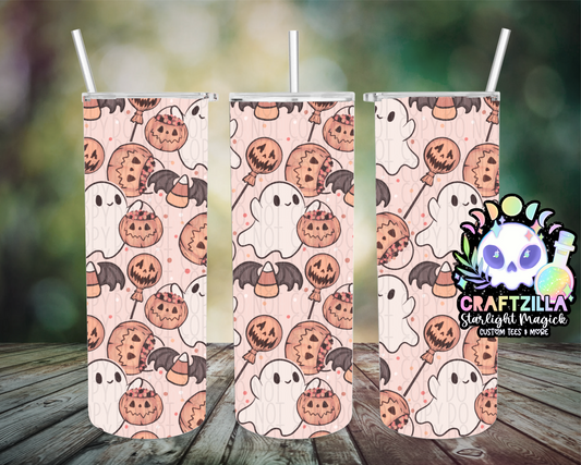 Trick or Treat Ghostie (Light) Drinkware