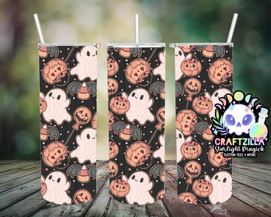 Trick or Treat Ghostie (Dark) Drinkware