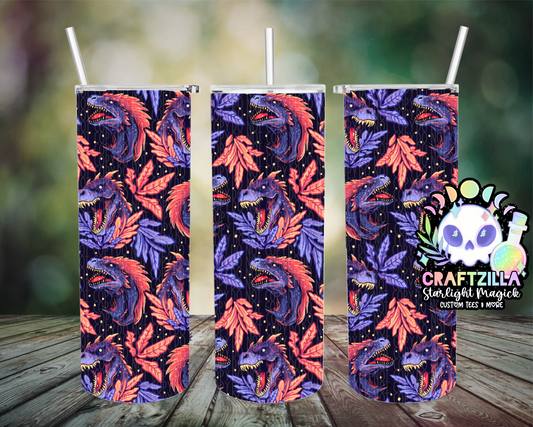 Fierce Dinos (Purple) Drinkware